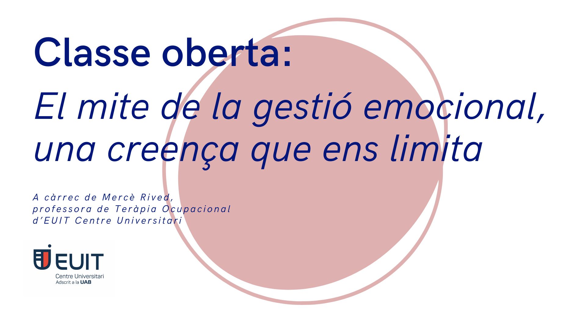 El mite de la gestió emocional: una creença que ens limita