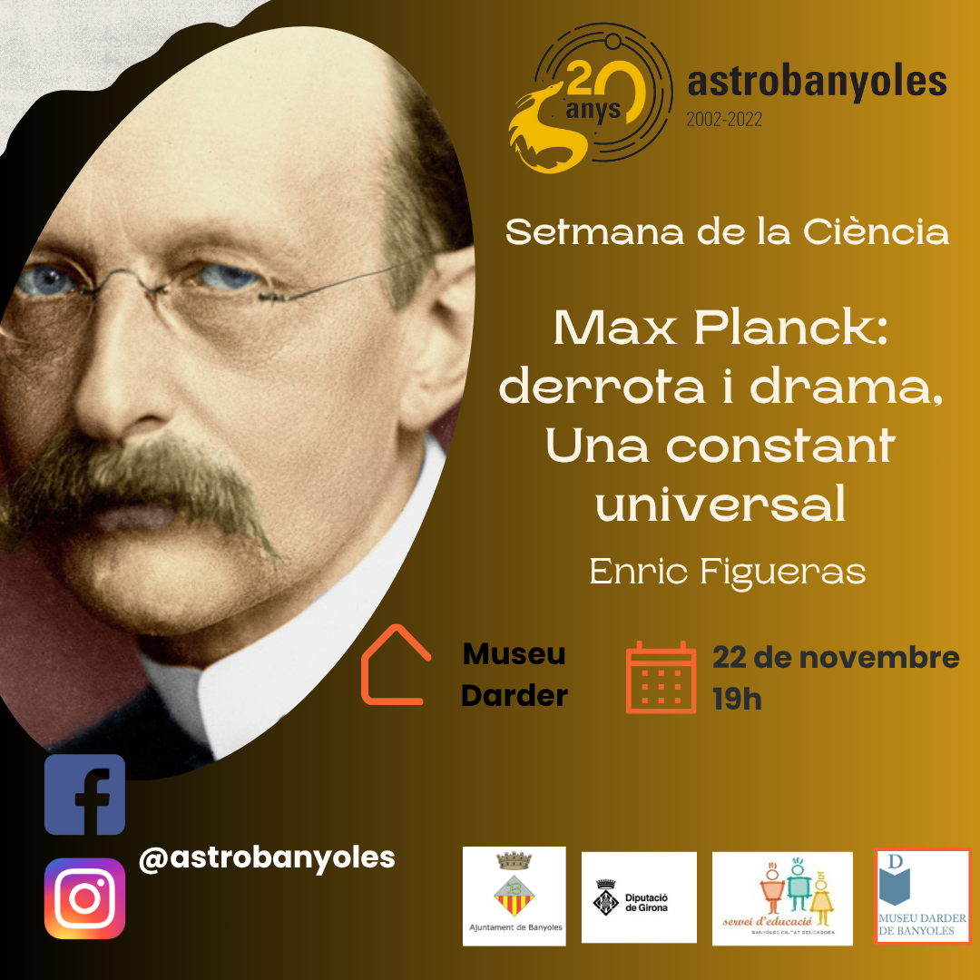 Max Planck. Derrota i drama: una constant fonamental