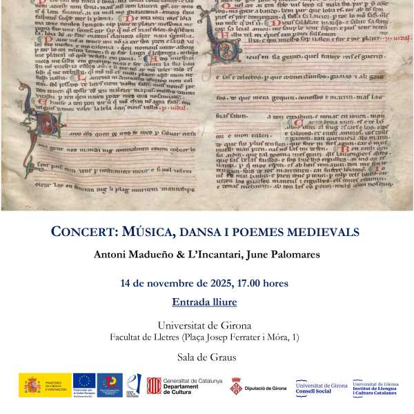 Concert: música, dansa i poemes medievals